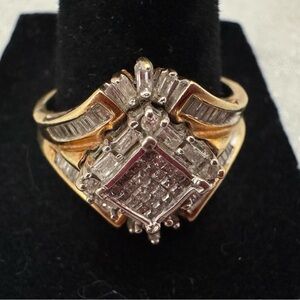 DIAMOND “DINNER” or “ENGAGEMENT” Ring